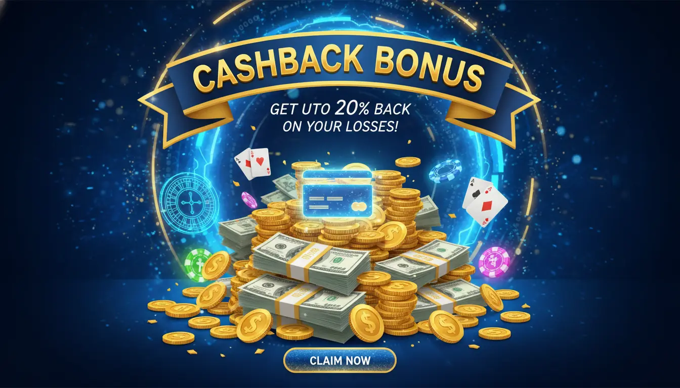 Lucky Elf casino cashback bonus