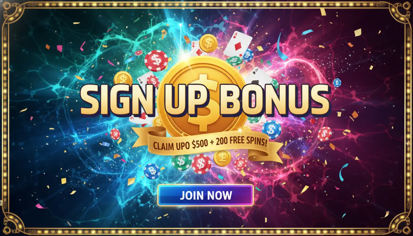 Lucky Elf casino sign up bonus