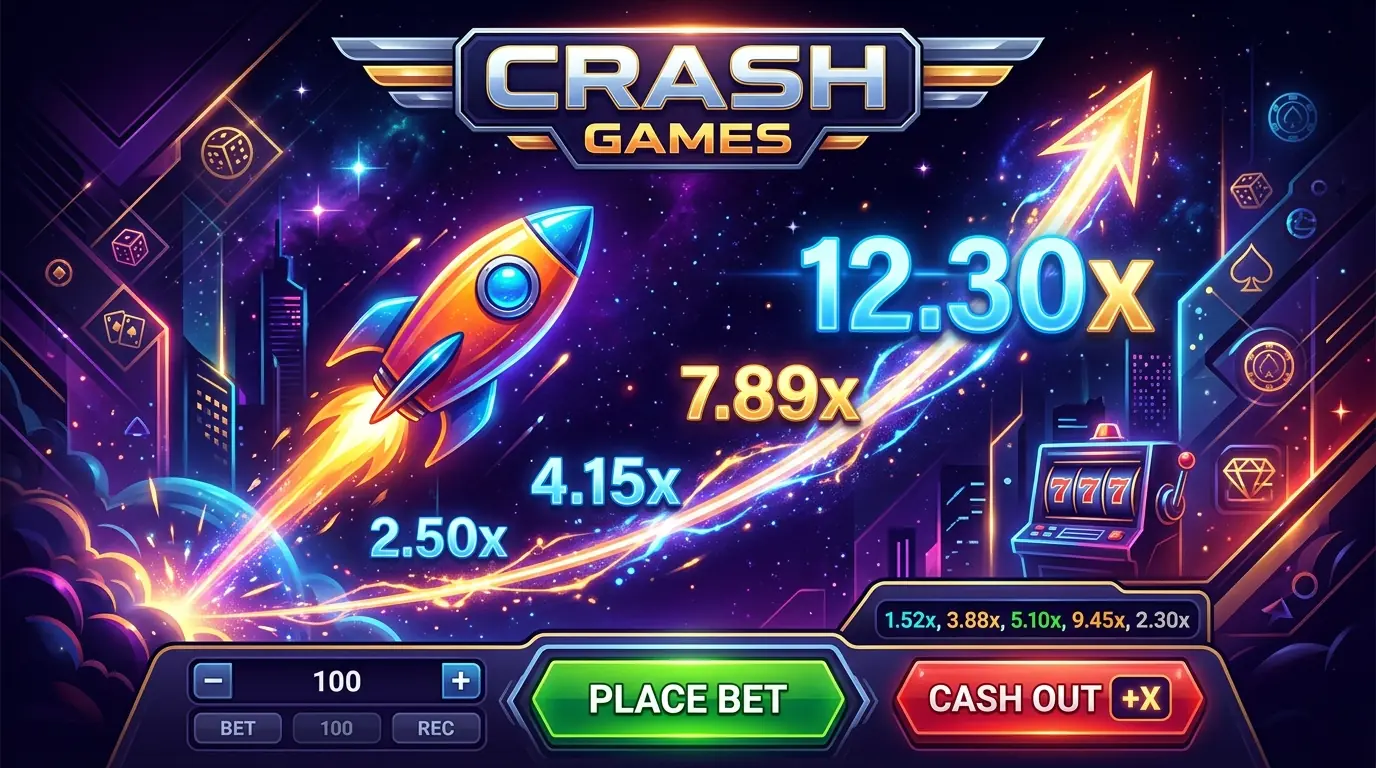 Lucky Elf casino crash games
